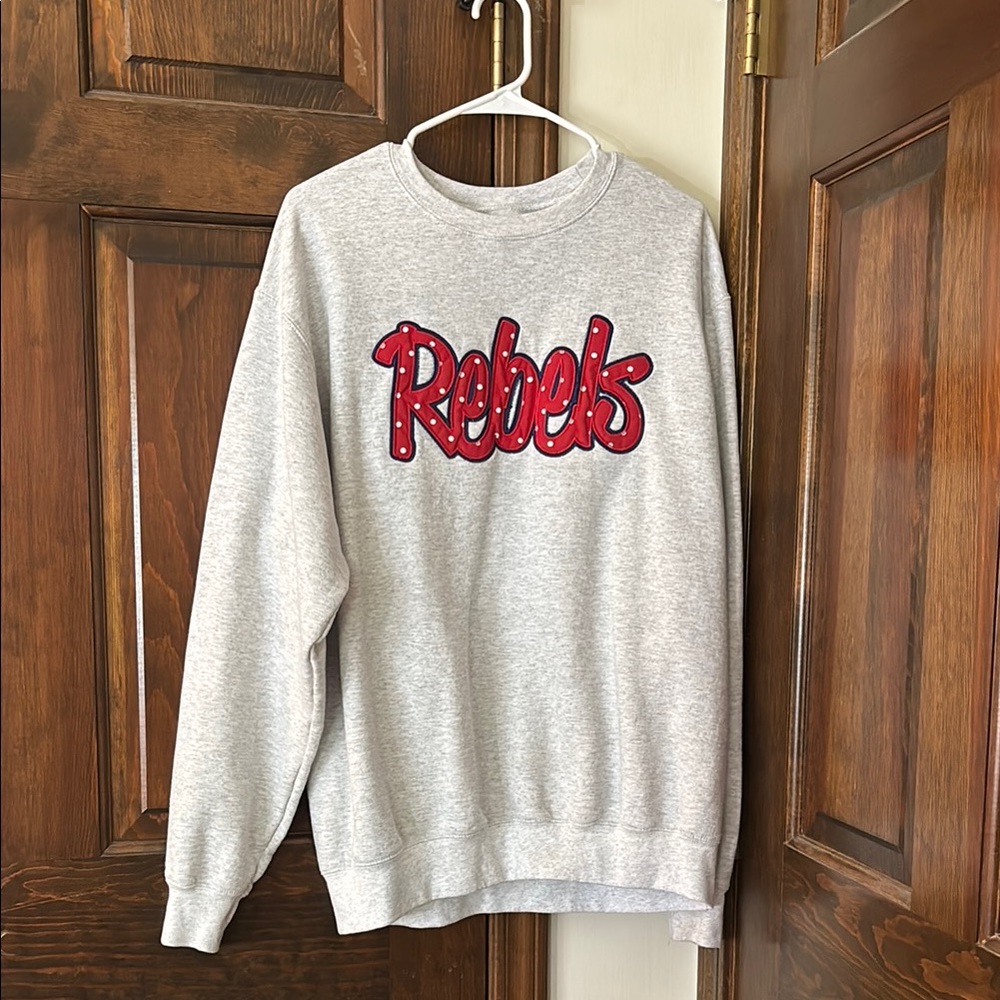 Ole Miss - Gray Rebels Sweatshirt